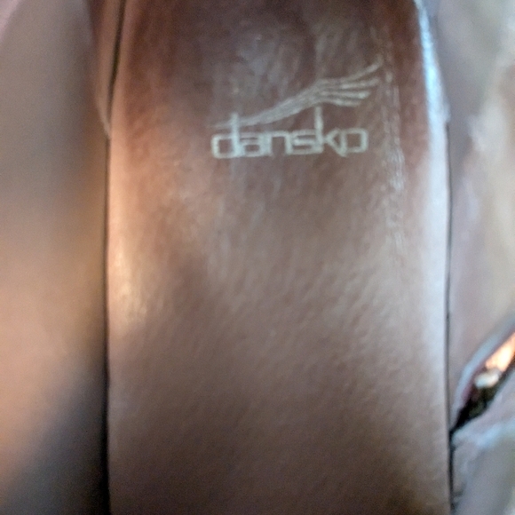 Dansko Red Ankle Boots - Picture 4 of 5